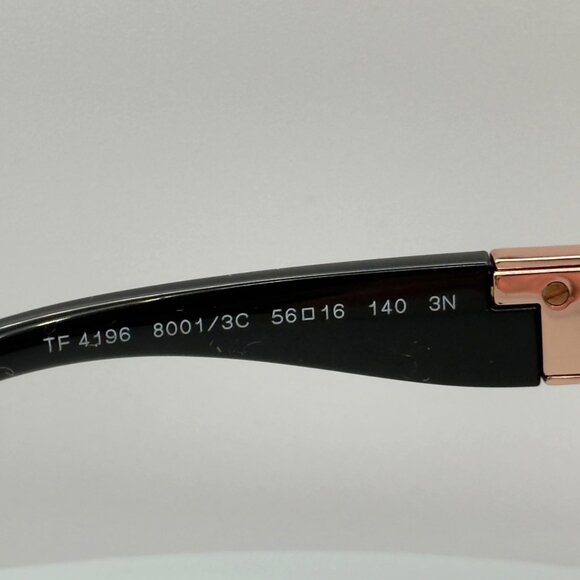 Tiffany & Co TF 4196 8001/3C Black Rose Gold Sunglasses Gradient 56 16 140 READ main image 5